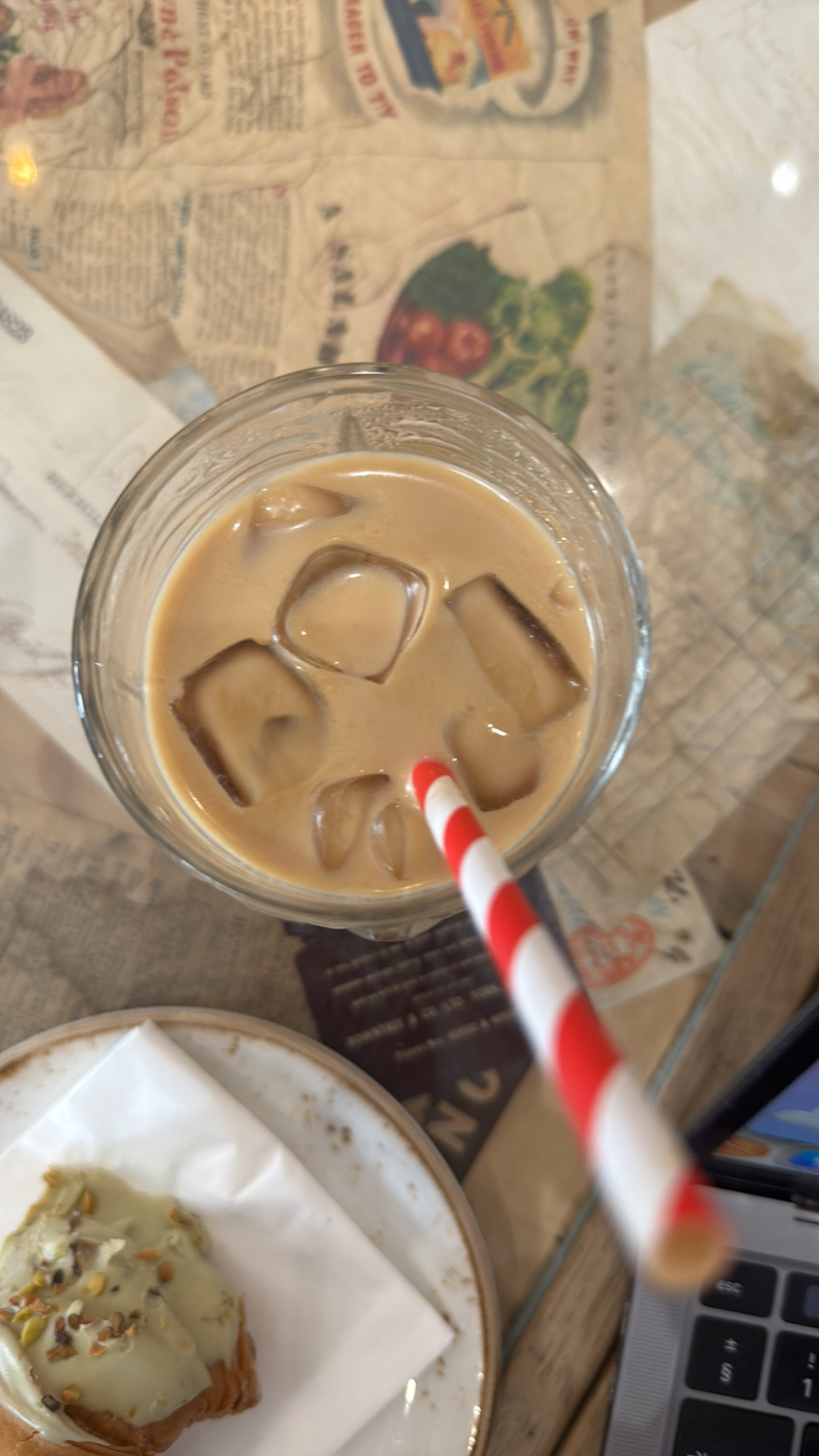 Pull at Claud W Dennis Coffee