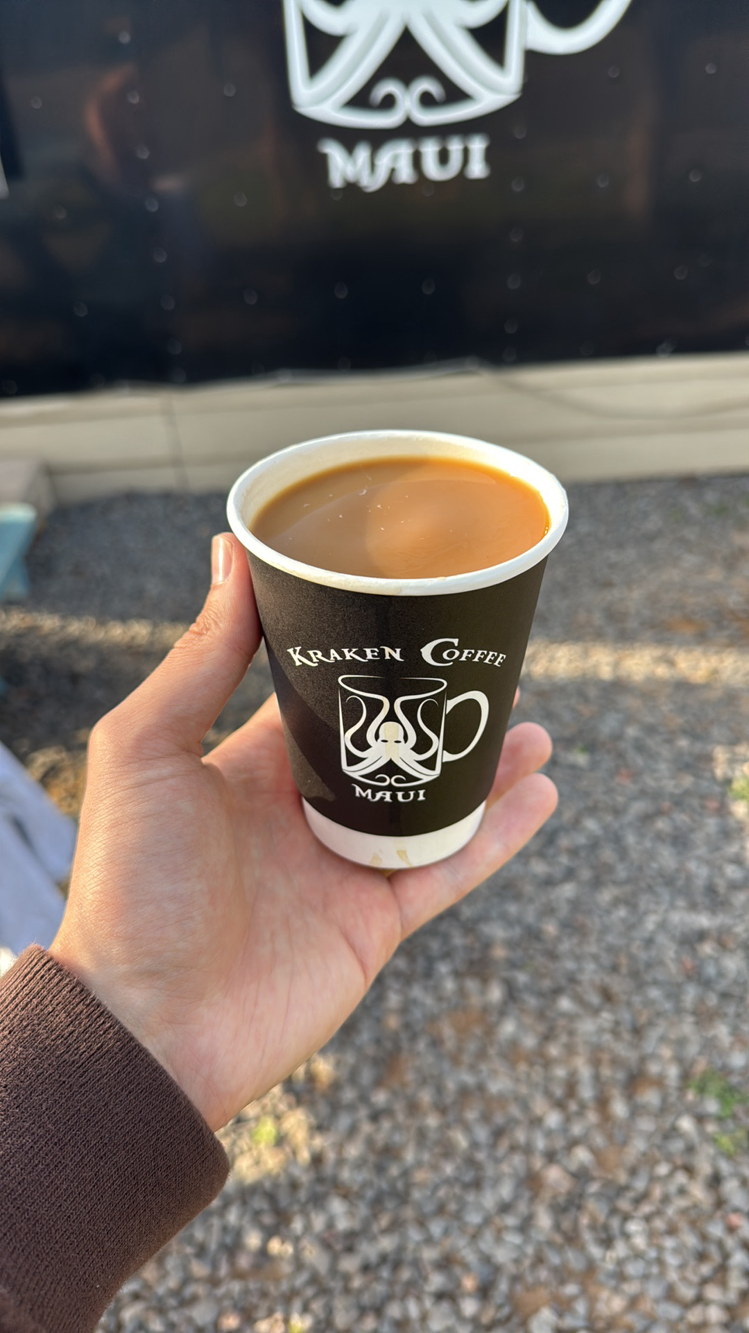 Pull at Kraken Coffee